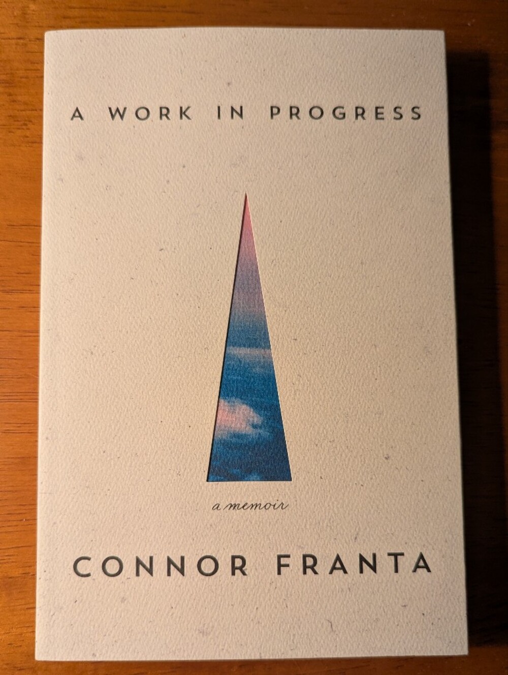 Connor Franta's a Work In Progress - Paperback Copy